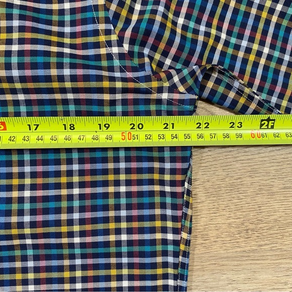 Brooks Brothers Men’s Shirt Medium Supima Cotton Plaid Long Sleeve Non-Iron - Picture 5 of 16
